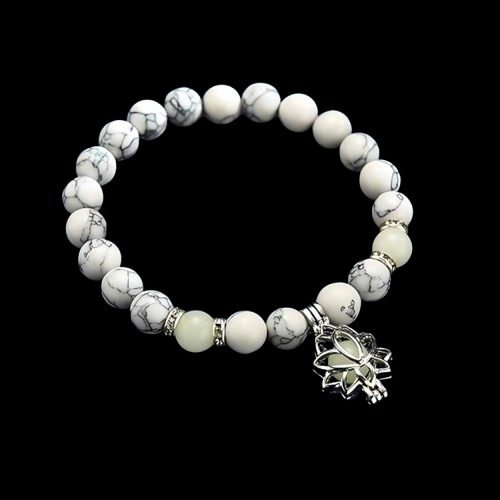 OceanSoul Charm and MoonPetal Bracelet
