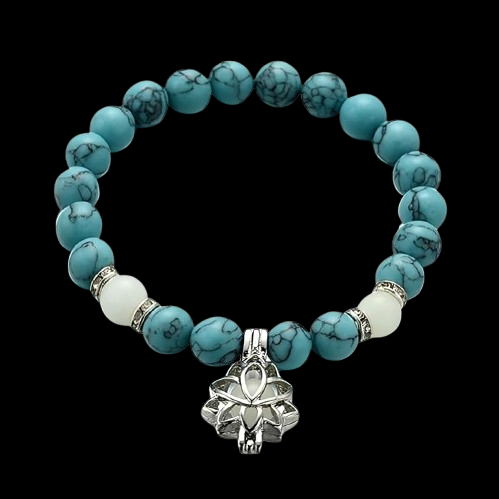 OceanSoul Charm and MoonPetal Bracelet