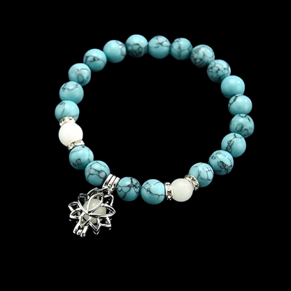 OceanSoul Charm and MoonPetal Bracelet